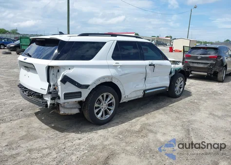 2021 Ford Explorer Xlt z USA, uszkodzony, nr VIN 1FMSK8DH2MGB20487
